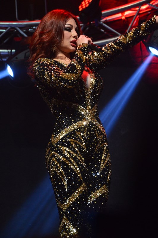 Haifa Wehbe & Wael Kfoury Christmas Reunion 2
